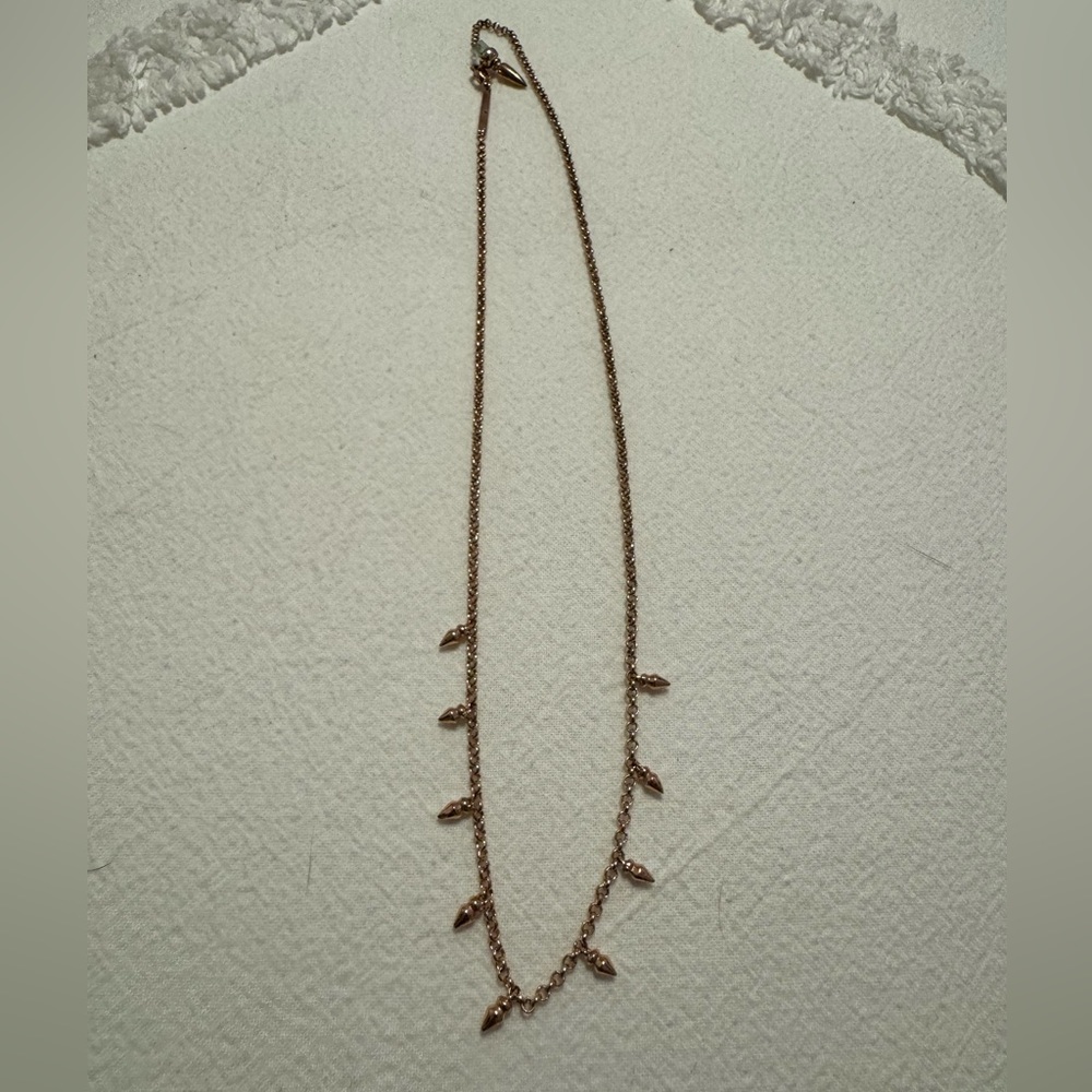 Kendra Scott Addison Choker Necklace in Rose Gold